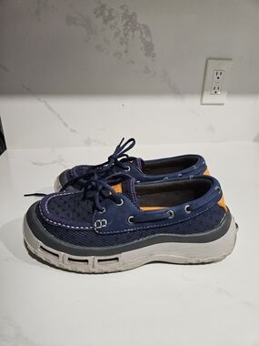 Soft Science Boat Shoes Blue Men's Size 7 Supreme Comfort Footwear Pre-owned